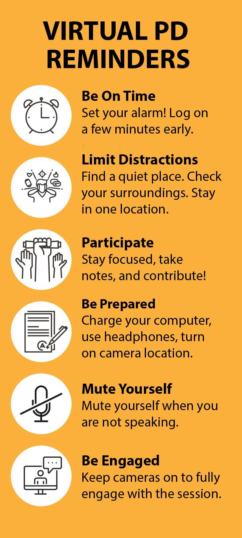 Virtual PD Reminders